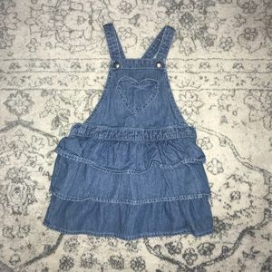 Children’s Place denim heart dress
